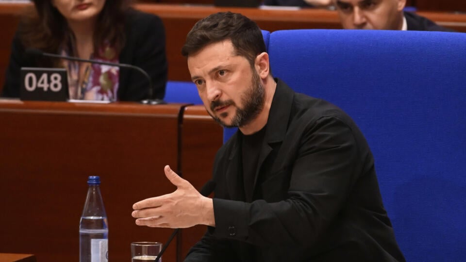JB 10 Štrasburg - Ukrajinský prezident Volodymyr Zelenskyj