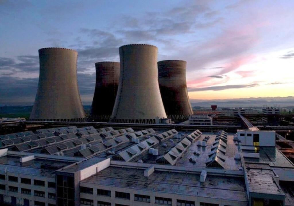 Česká jadrová elektráreň Temelín.