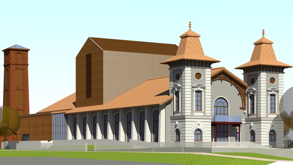 Arena budova divadlo