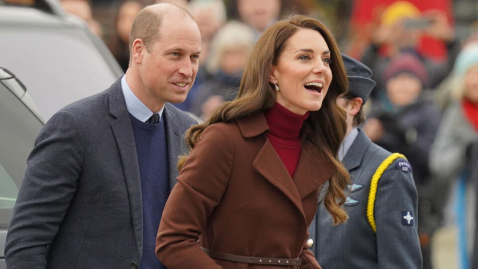 Princ William a princezná Kate počas návštevy Cornwallu