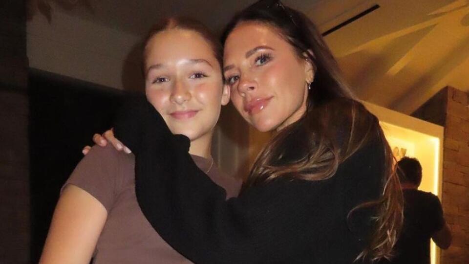 Victoria Beckham so svojou dcérou Harper