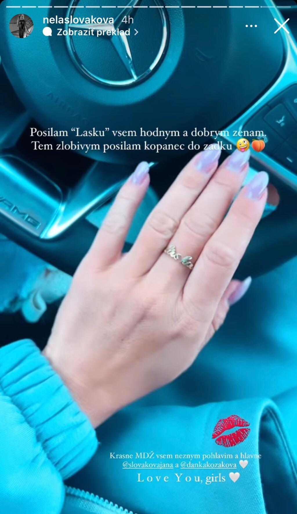 MDŽ Nely Slovákovej