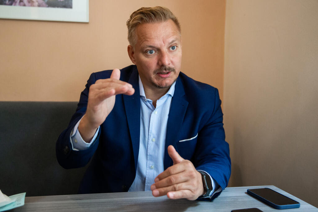 Ekonóm a odborník na dôchodky Ján Šebo v Bratislave.
