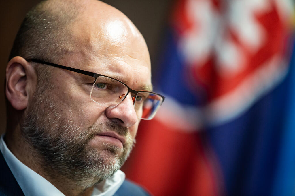 Richard Sulík pri rozhovore v Bratislave.