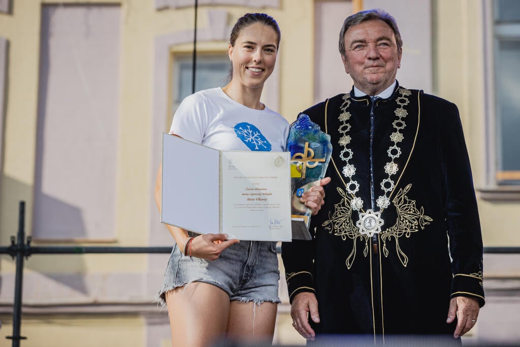 Pripomenul tiež, že 26-ročná lyžiarka sa stala najmladšou čestnou občiankou mesta