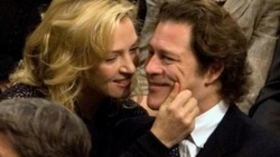 Uma Thurman s exmilencom Arpadom Bussonom
