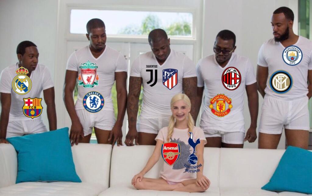 Arsenal a Tottenham sa stali terčom mnohých vtipov.