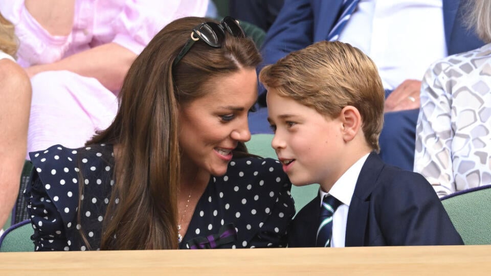 Princezná Kate a princ George.