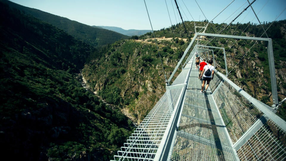 Arouca,,Portugal,-,June,15,,2021:,Arouca,516,Bridge,,Longest