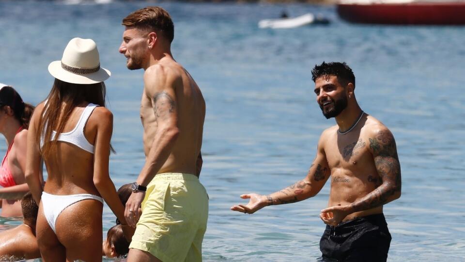 Immobile aj Insigne sú na klubovej úrovni súperi, ale dovolenku si užívajú spolu.
