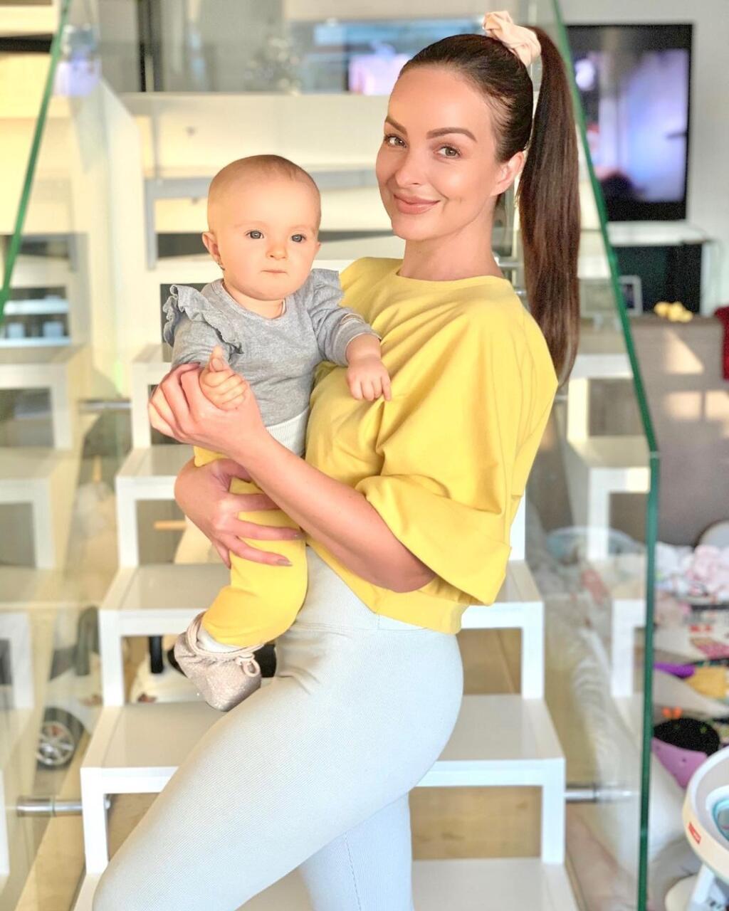 Daniela Nízlová s dcérkou Lindou