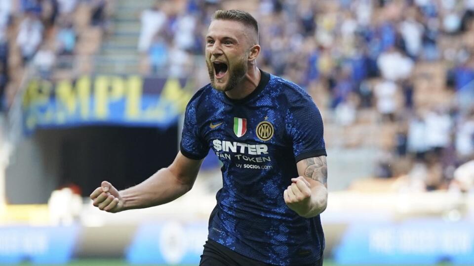 Milan Škriniar otvoril sezónu gólom proti Janovu už v 6. minúte, keď sa presadil po rohovom kope.