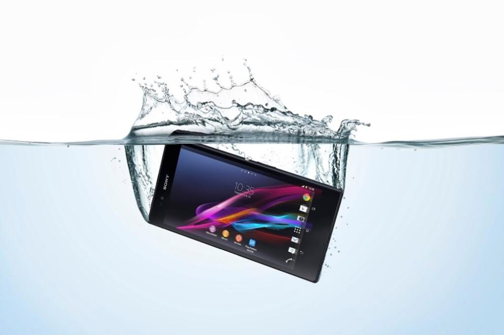 Sony Xperia Z Ultra odoláva vode