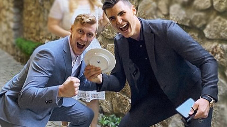 Michal Čajkovský a Adam Ružička.