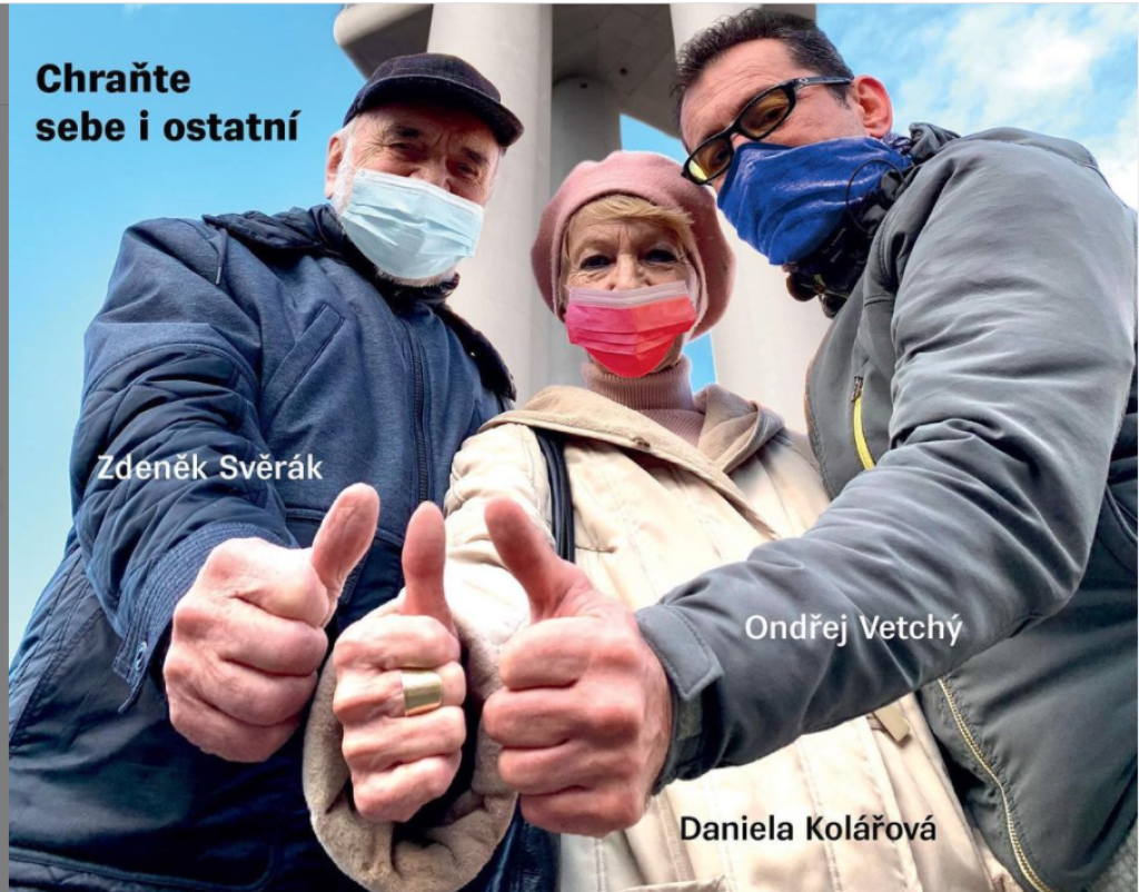 Herci sa zapojili do očkovacej osvety.