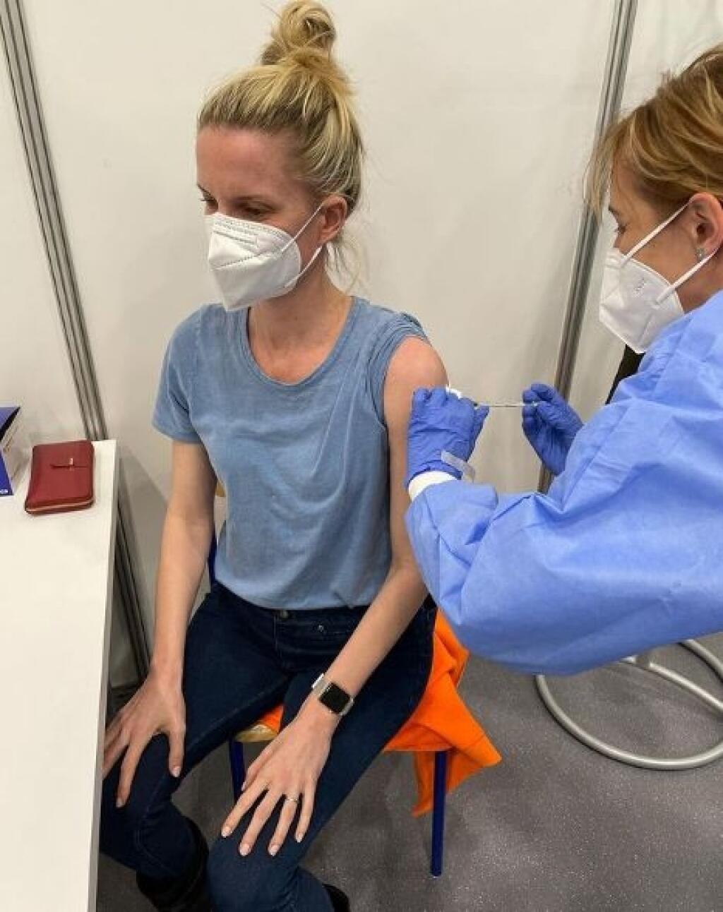 Adela Vinczeová má za sebou prvú dávku vakcíny AstraZeneca.