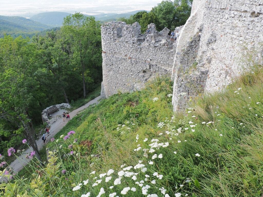 Hrad Tematín je dominantou stredného Považia.