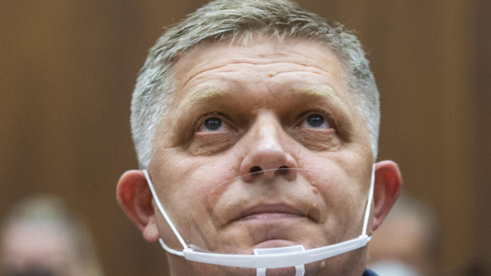 Robert Fico (Smer-SD) . FOTO TASR - Jakub Kotian