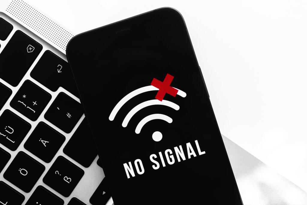 Mobile,Phone,With,No,Signal,No,Service,Screen.,Communication,,Cellular