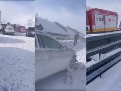 BRUTÁLNE VIDEO z hromadnej nehody na D1: TAKTO vyzerala zrážka TRIDSIATICH áut!