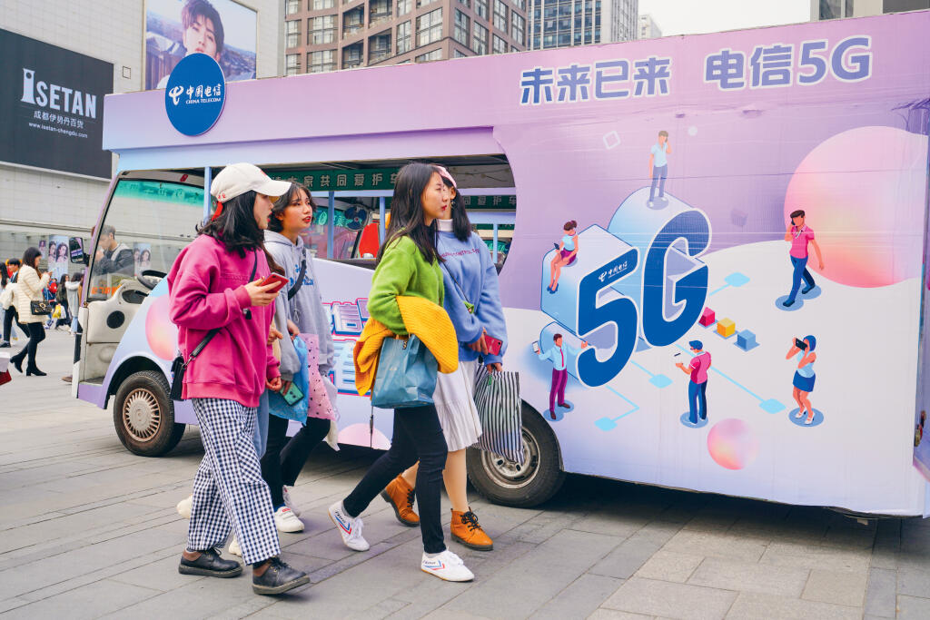Čína chce byť svetovým technologickým lídrom, s týmto cieľom podporuje aj 5G siete.