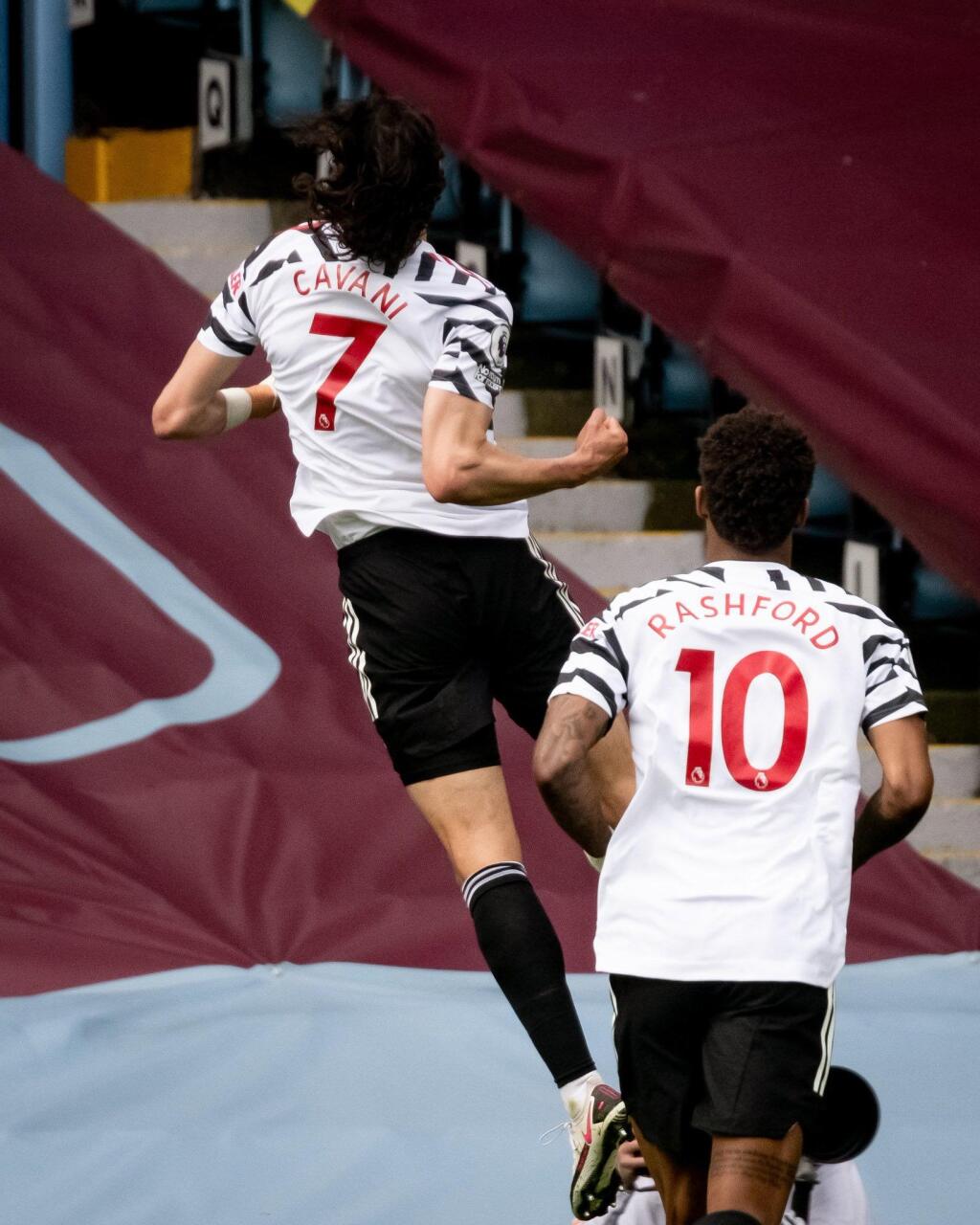Radosť hráčov Manchestru United