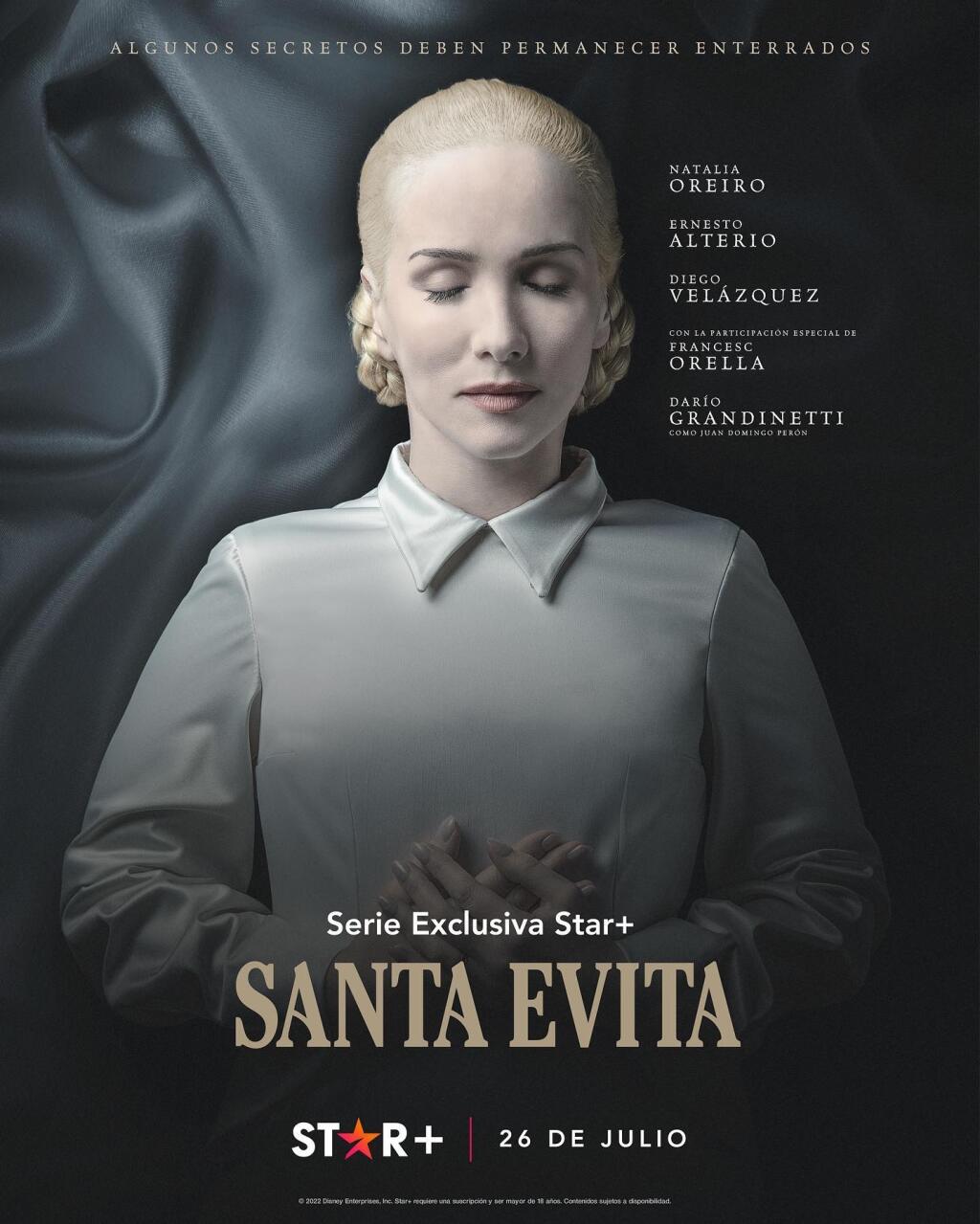 V minisérii Svätá Evita vyzerá Natalia Oreiro úplne inak, než ako sme zvyknutí.