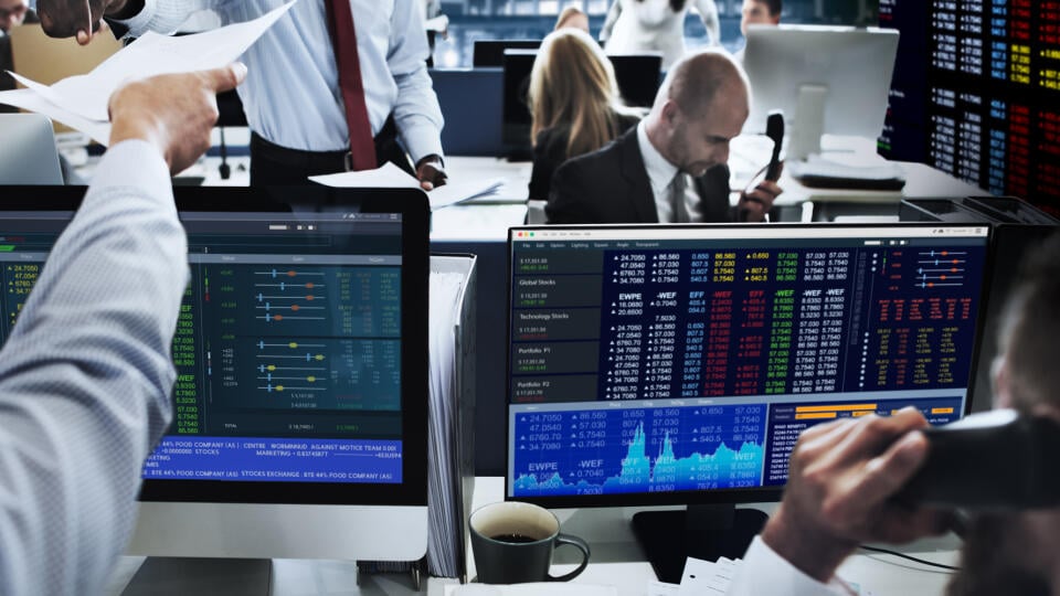 People,Working,Finance,Stock,Exchange,Concept