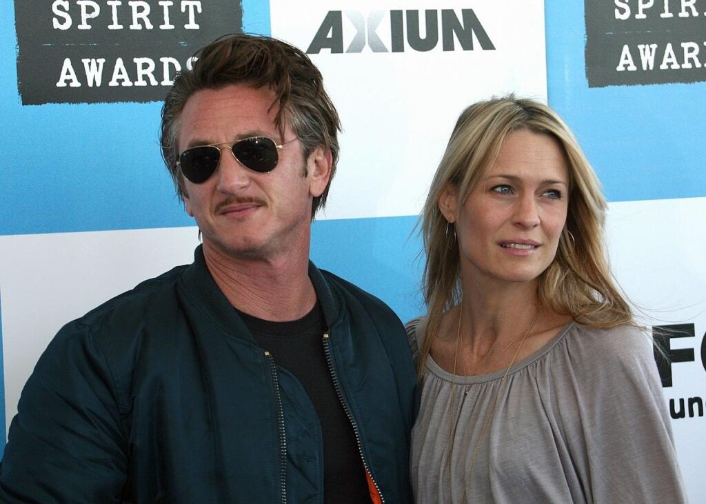 Sean Penn a hviezda z kultového Forresta Gumpa Robin Wright Penn