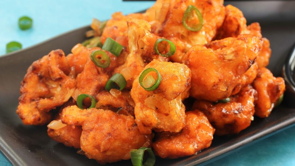 Gobi Manchurian - Indo chinese appetizer using cauliflower