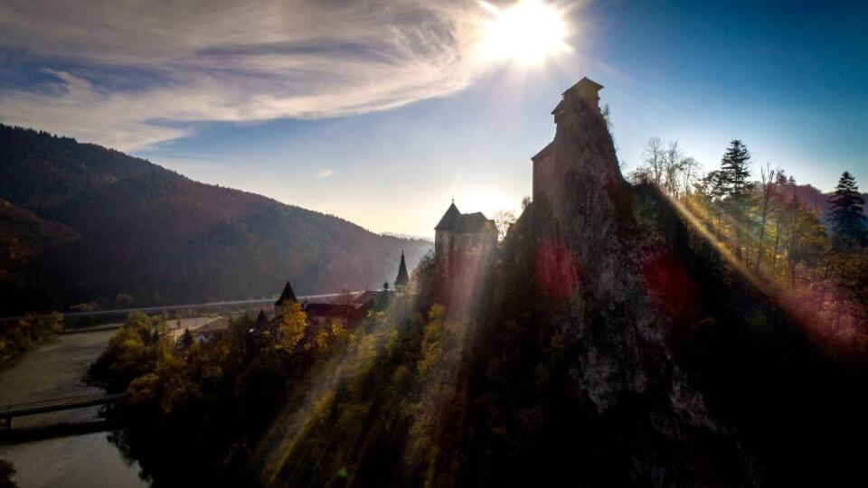 Oravský hrad je pýchou Slovenska.