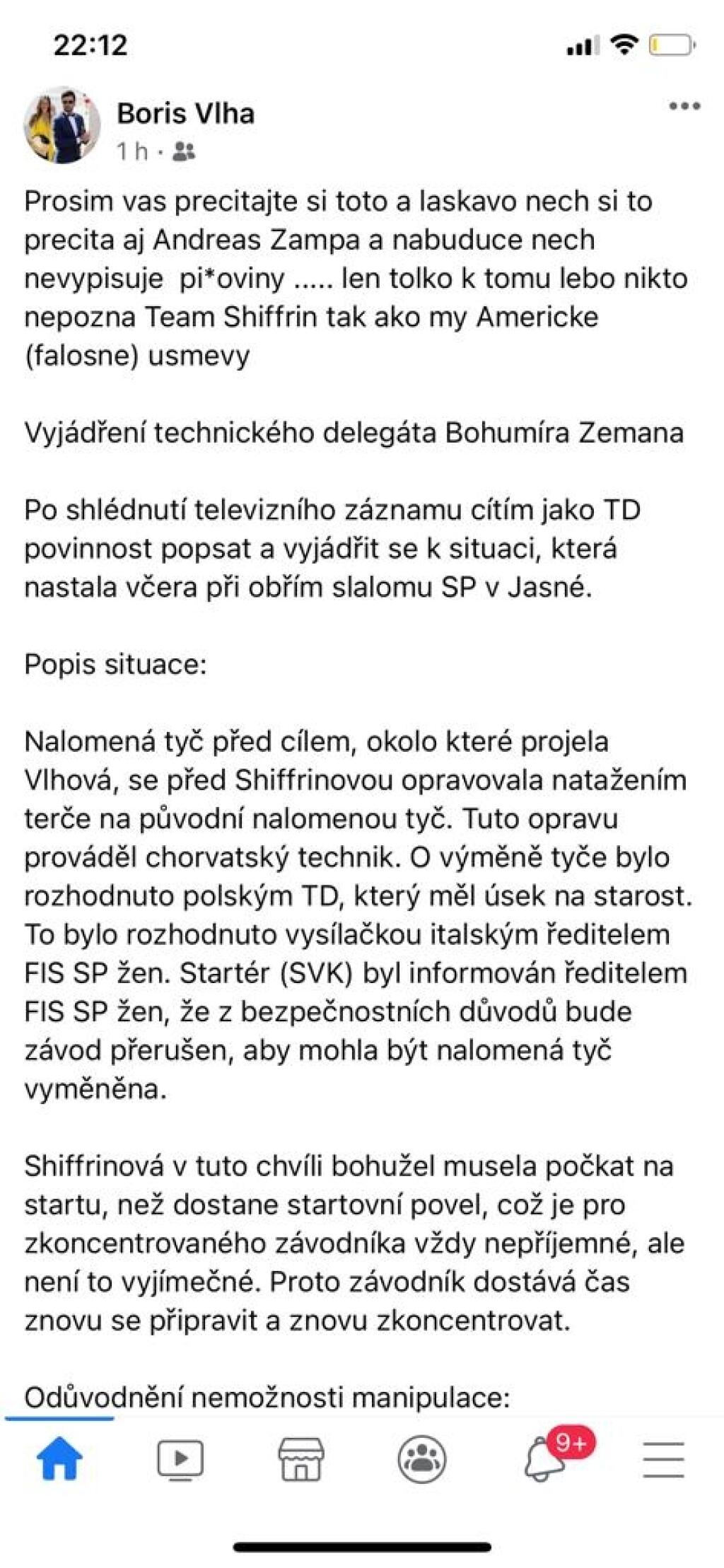 Boris Vlha sa obul do Žampu