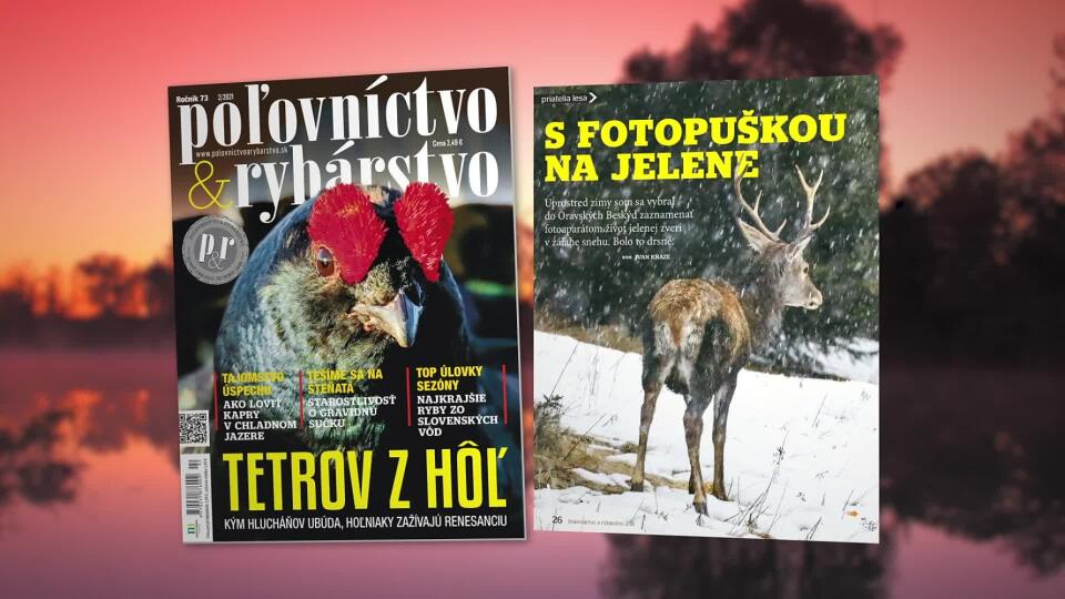 Nové februárové číslo Poľovníctva a rybárstva máme tu!