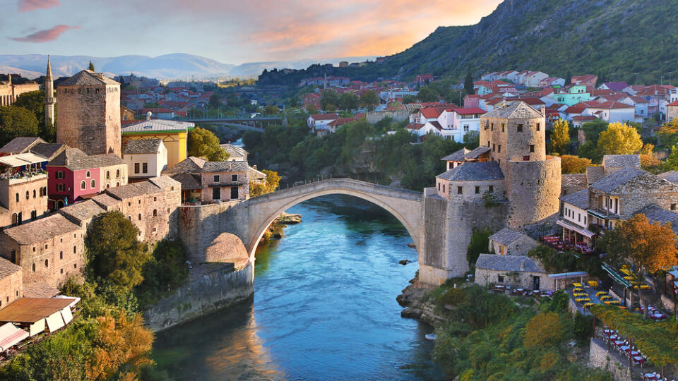 Historical,Mostar,Bridge,Known,Also,As,Stari,Most,Or,Old