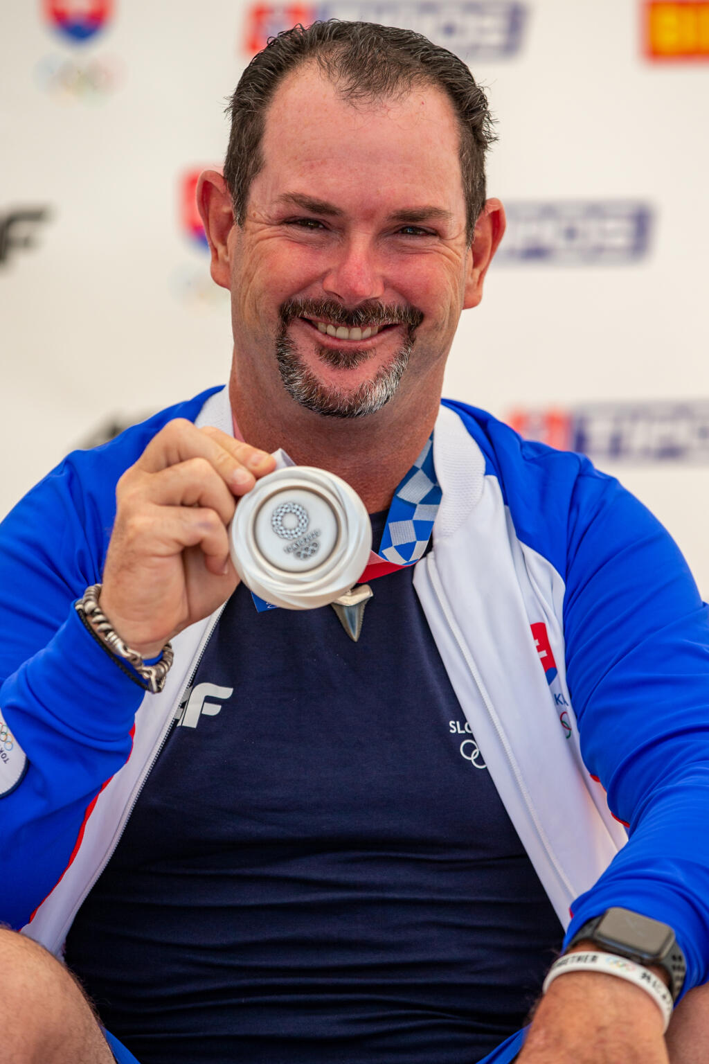 Olympijský festival “ TOKYO 2020” v areáli športového strediska v Šamoríne, kde privítali slovenských medailistov. Na snímke je Rory Sabbatin.