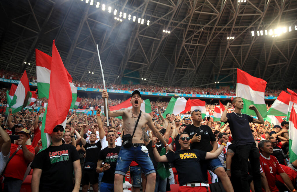 V Maďarsku v Budapešti boli počas futbalového Eura vypredané tribúny.