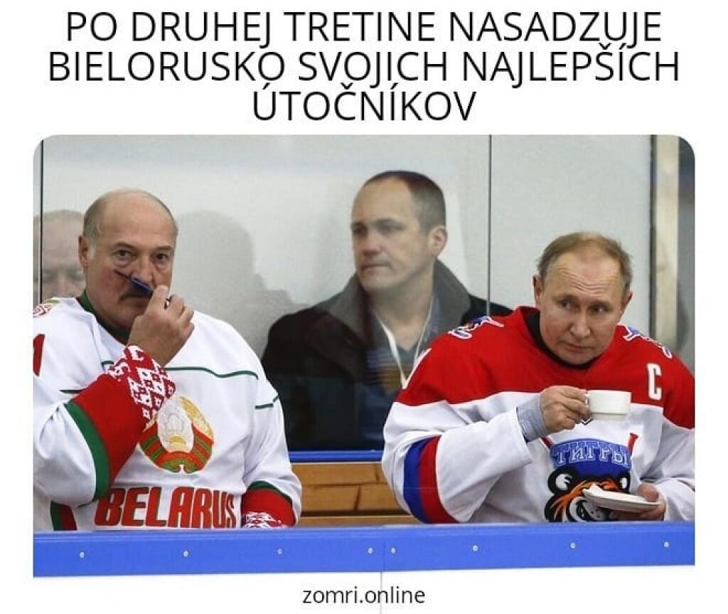 Majstrovstvá sveta v hokeji neprinášajú len krásne góly a súboje o víťazstvá, ale aj množstvo vtipov.
