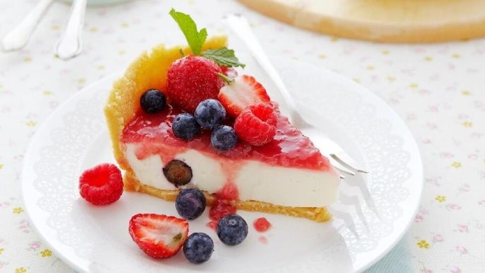Studená syrová torta