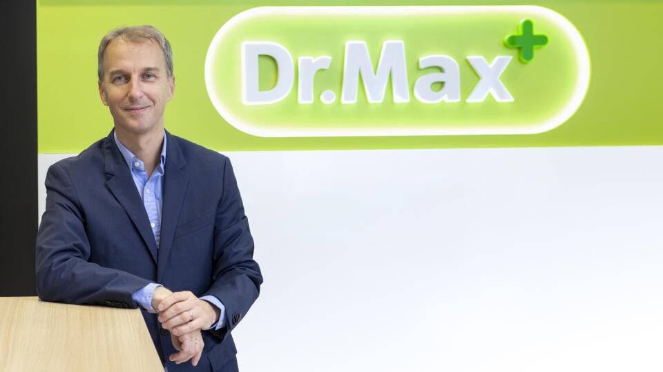 Marián Jánoš, výkonný riaditeľ lekární Dr. Max.
