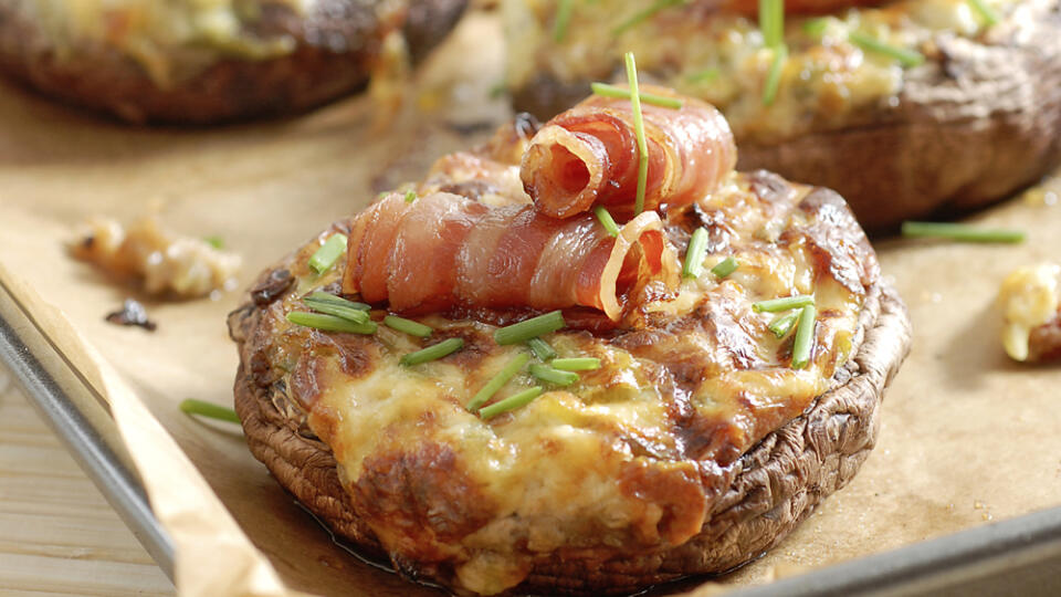 Klobúčiky portobello