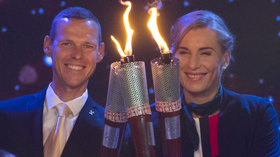 Matej Tóth a Anastasia Kuzminová.