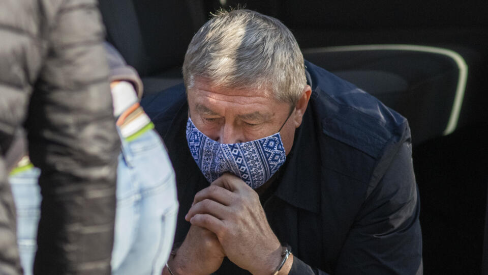 Na snímke špeciálny prokurátor Dušan Kováčik, ktorého zadržala Národná kriminálna agentúra (NAKA) v Bratislave vo štvrtok 22. októbra 2020. FOTO TASR - Jaroslav Novák