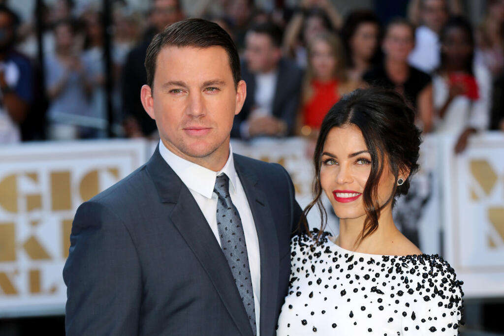 Channing Tatum s bývalou manželkou Jennou Dewan.