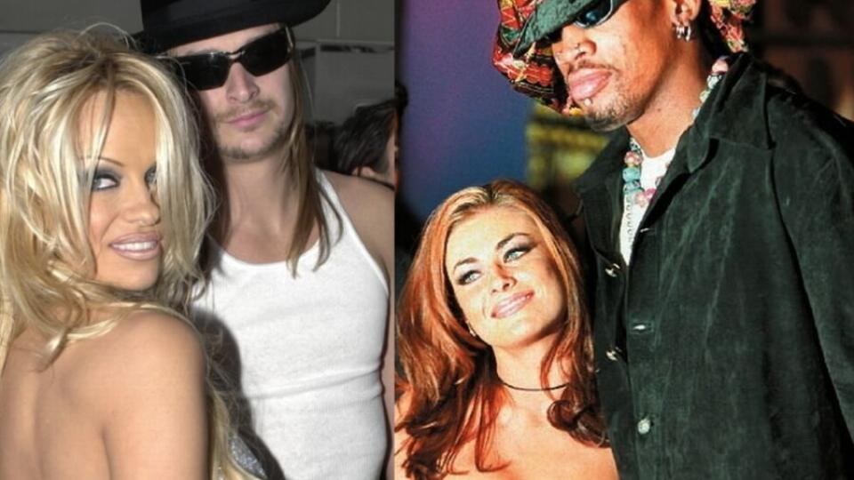 Pamela Anderson a Kid Rock, Carmen Electra Dennis