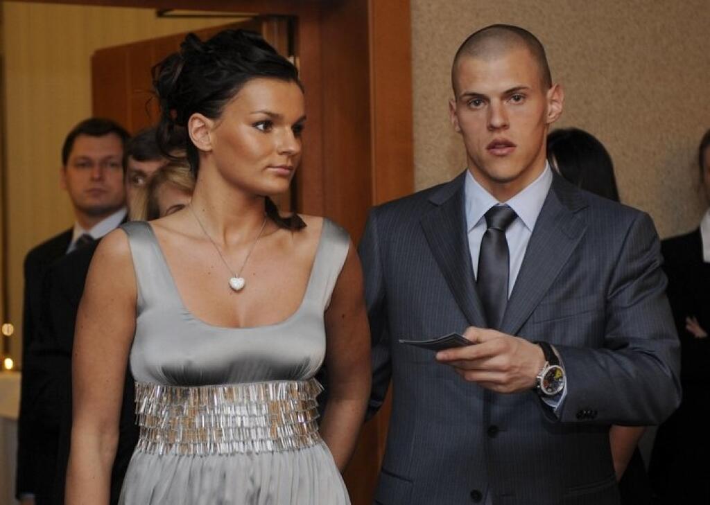 Martin Škrtel s manželkou Barborou.