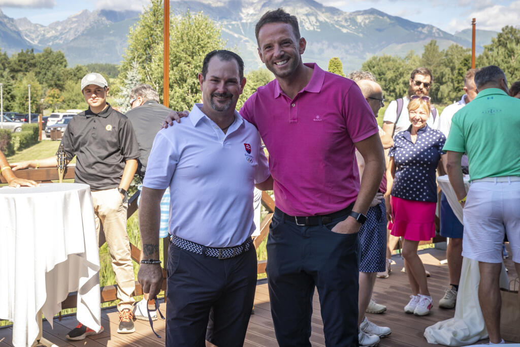 Richard Lintner si užíval partičku golfu so Sabbatinim