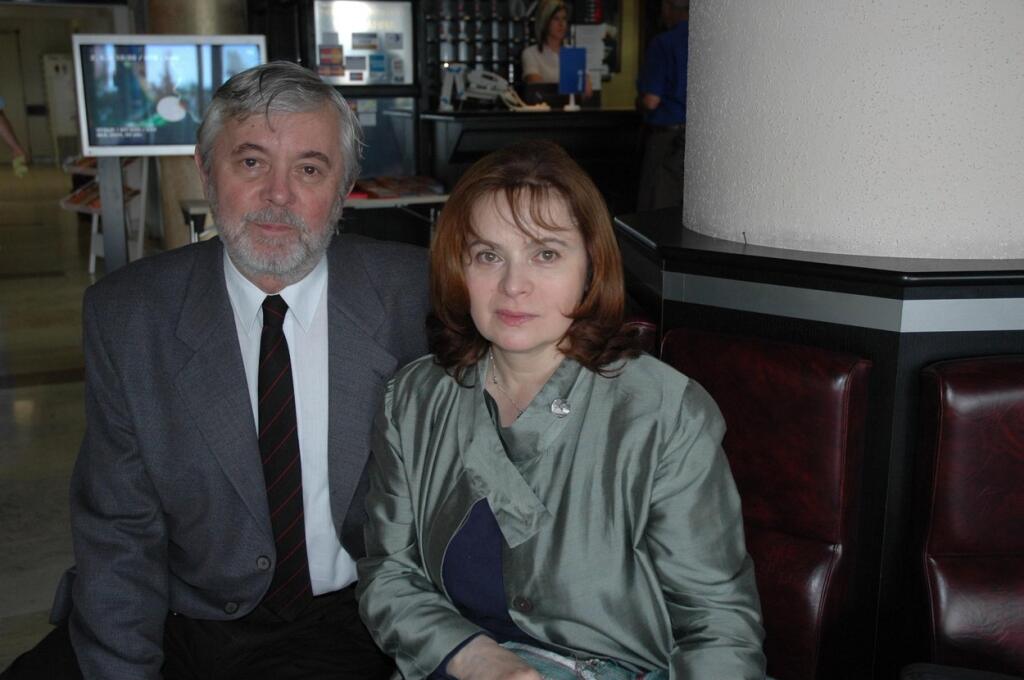 Rok 2007: Manželia Josef Abrhám a Libuše Šafránková.