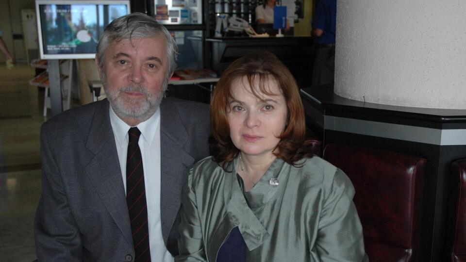 Rok 2007: Manželia Josef Abrhám a Libuše Šafránková.
