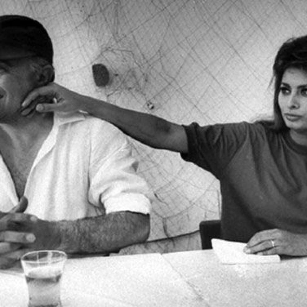 Sophia Loren a Carlo Ponti