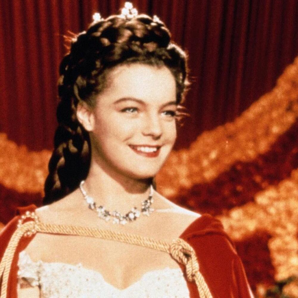 Romy Schneider v úlohe cisárovnej Sissi.